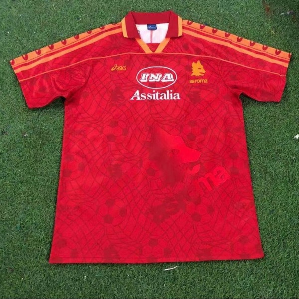 Maillot AS Roma 1995/96 Domicile