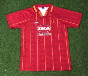 Maillot AS Roma 1996/97 Domicile