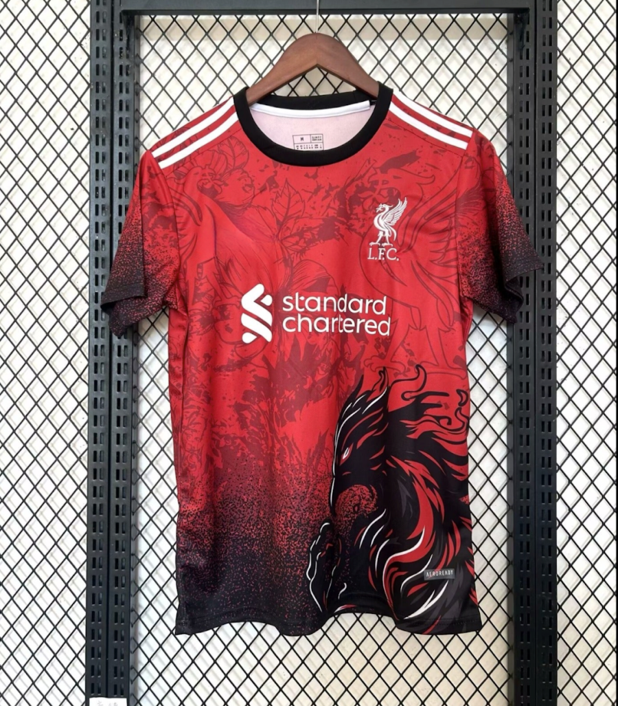 Maillot Liverpool 24/25 Rouge Dragon Edition