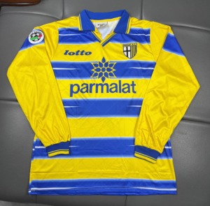 Maillot Parme 1998/99 Domicile Manches Longues