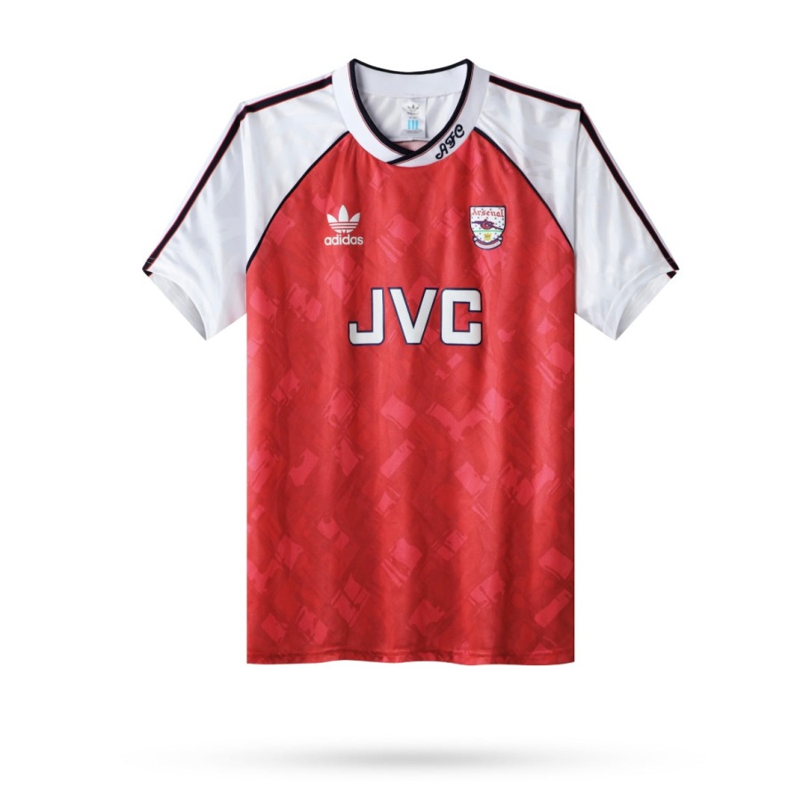 Maillot Arsenal Domicile 1990/91