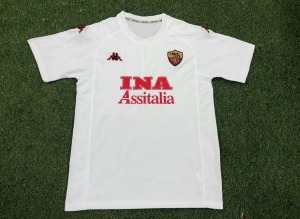 Maillot AS Roma Extérieur 2000/01