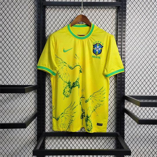 Maillot Brésil Édition Spéciale Oiseau Jaune 2024/25