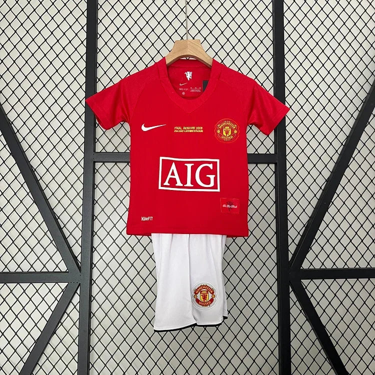 Maillot Enfant Manchester United Rétro 2008