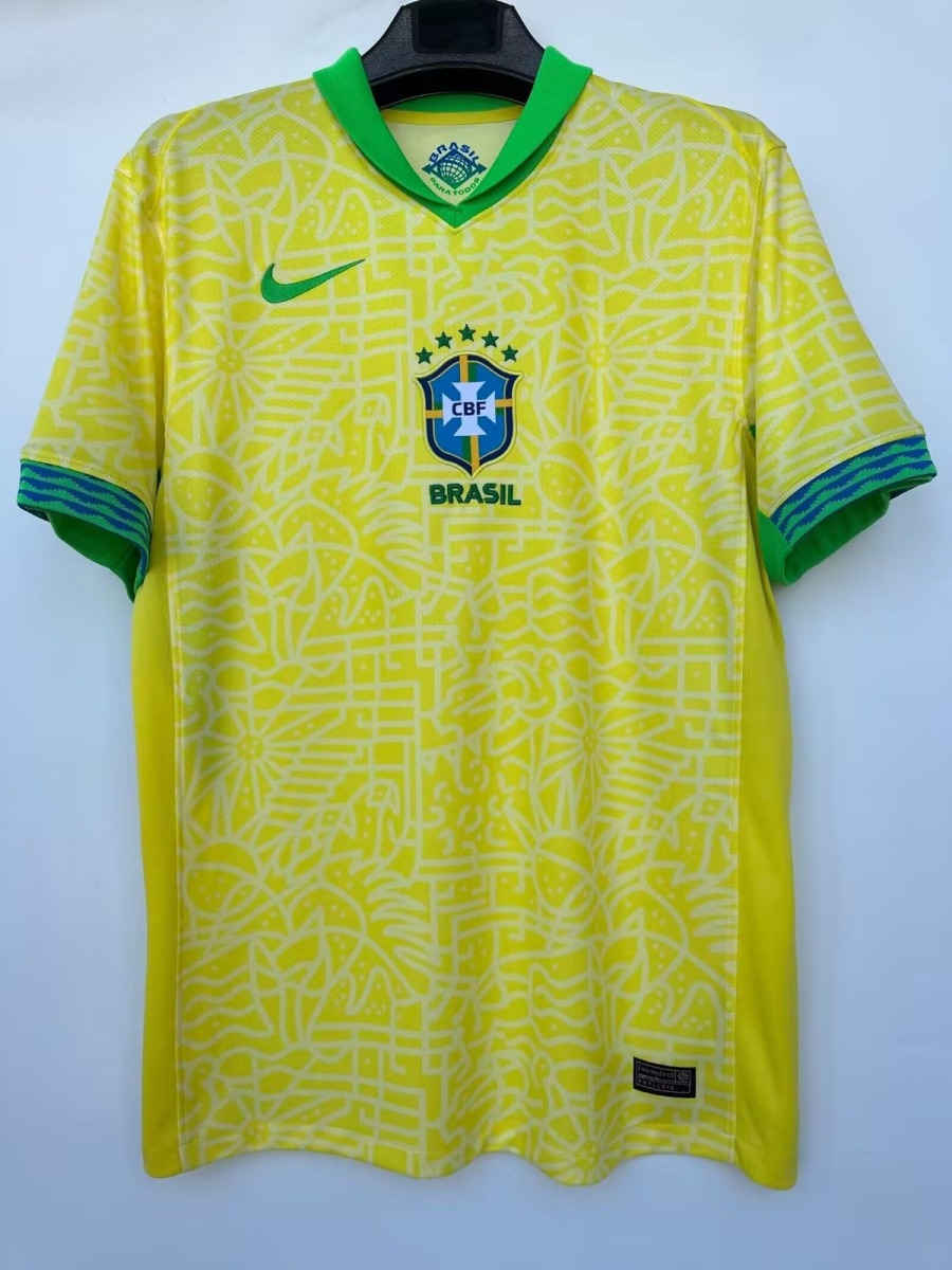 Maillot Brésil 24/25 Jaune Édition Spéciale