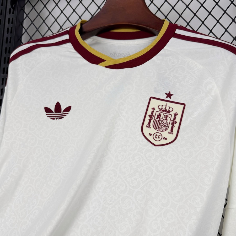 Maillot Espagne Extérieur 2026 Manches Longues