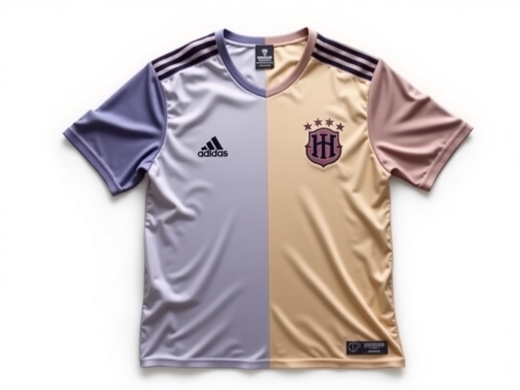 Comparaison entre un vrai maillot de foot officiel et une contrefaçon sur Vinted