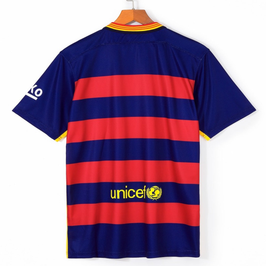 Maillot Barcelone Domicile 2015-2016 Rétro