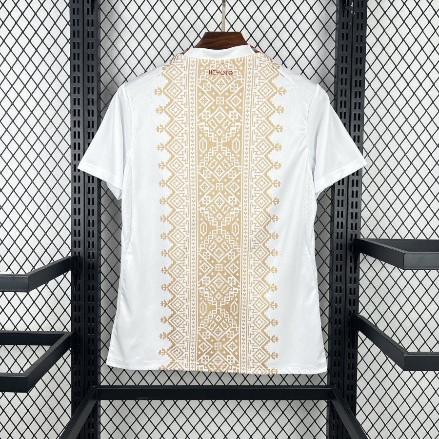 bcc1a77e.jpg Maillot Maroc Blanc Extérieur Coupe du Monde 2026