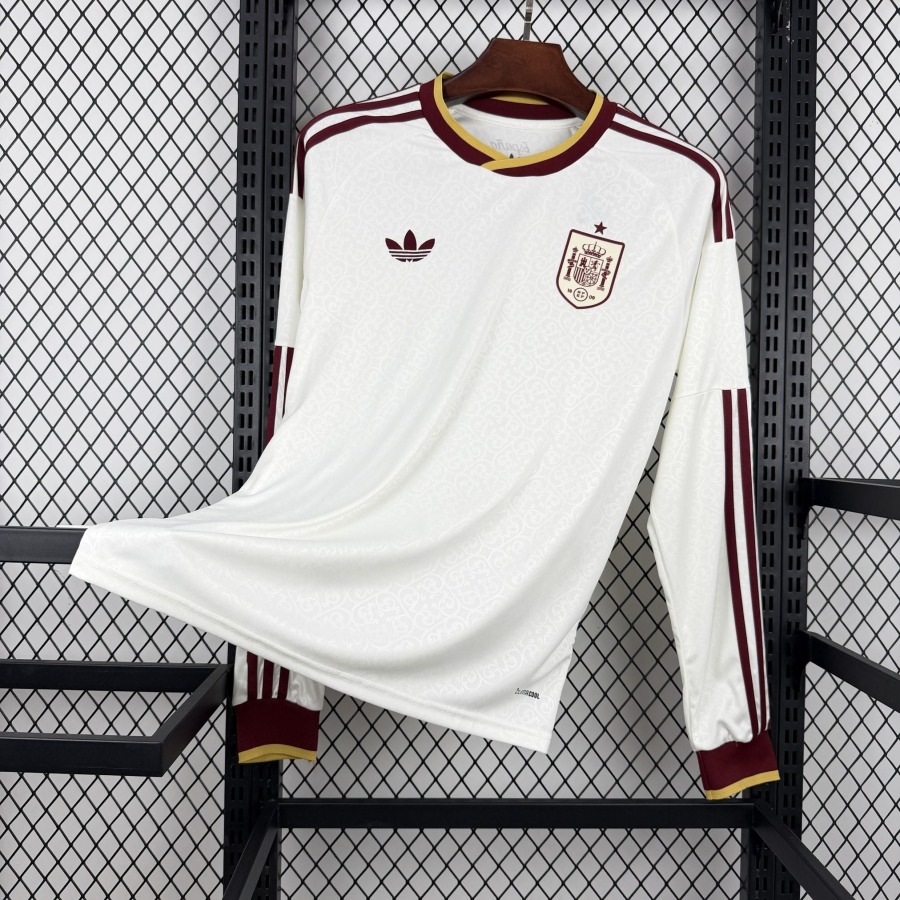 Maillot Espagne Extérieur 2026 Manches Longues