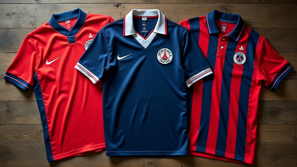 Cote maillot PSG vintage : guide complet pour évaluer votre collection