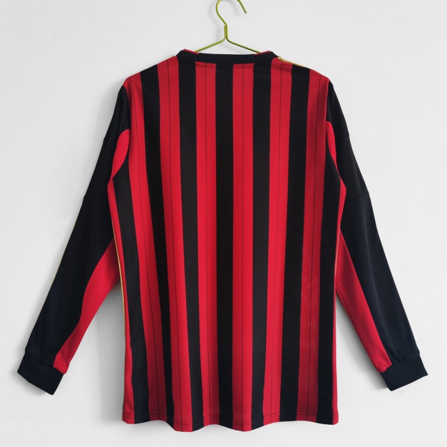 Maillot AC Milan Domicile 2013-2014 Manches Longues Rétro