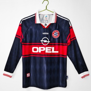 Maillot Bayern Munich Domicile 1997-1999 Manches Longues