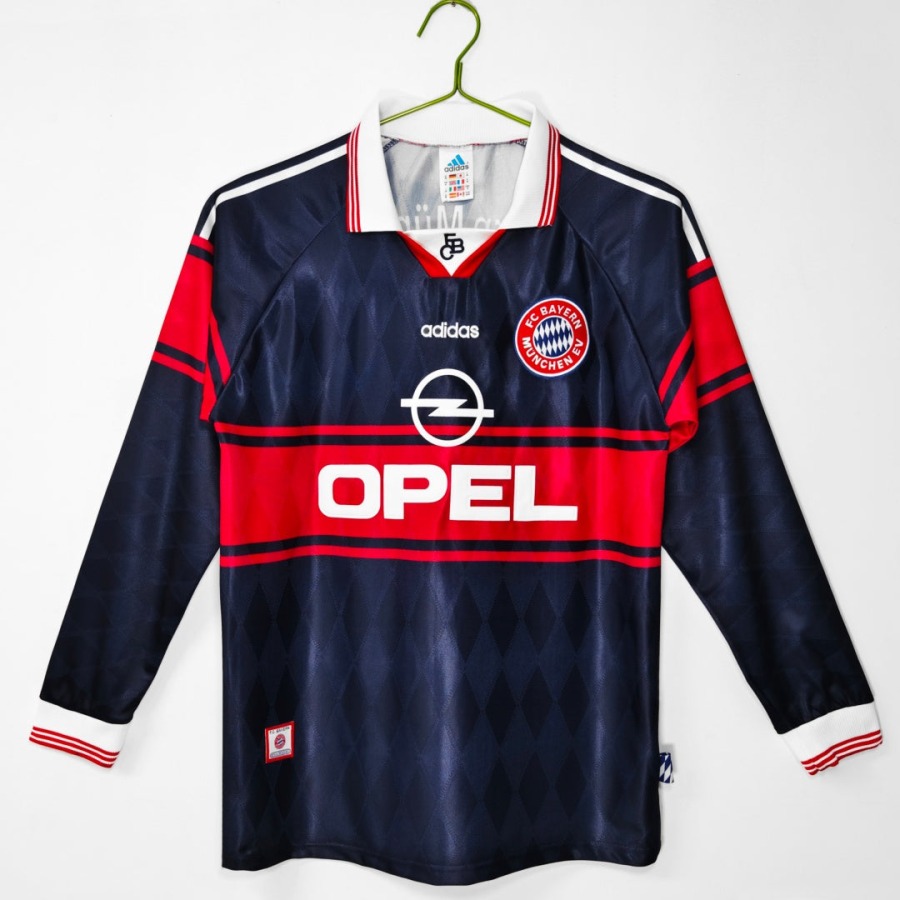 Maillot Bayern Munich Domicile 1997-1999 Manches Longues