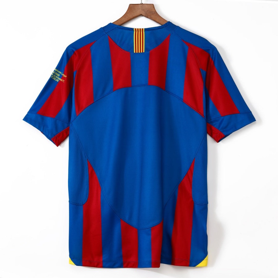Maillot Barcelone Domicile 2005-2006 Rétro