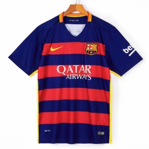 Maillot Barcelone Domicile 2015-2016 Rétro