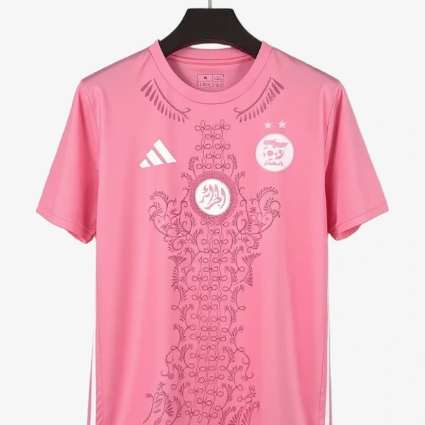 Maillot Algérie 2025-2026 Rose Premium