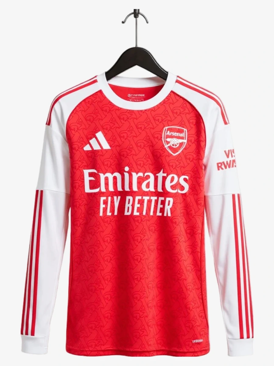Maillot Arsenal Domicile Manches Longues 2025-2026