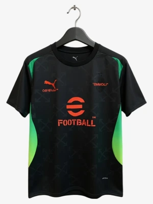maillot-concept-ac-milan-edition-off-white-noir-gris-2025-2026 studio v12 Maillot Concept AC Milan Édition Off-White Noir Gris 2025-2026