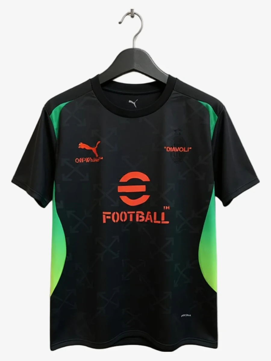 maillot-concept-ac-milan-edition-off-white-noir-gris-2025-2026 studio v12 Maillot Concept AC Milan Édition Off-White Noir Gris 2025-2026