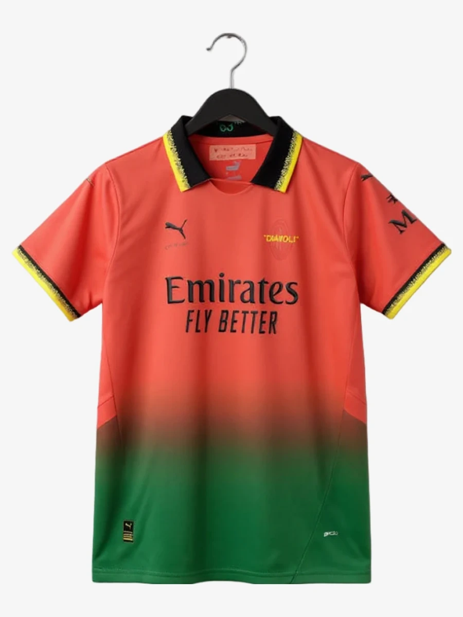 Maillot Concept AC Milan Édition Off-White Rouge 2025-2026