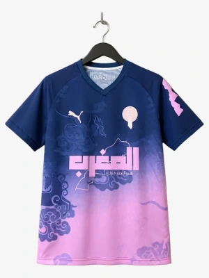 maillot-concept-maroc-edition-blue-rose-2025-2026 studio v12 Maillot Concept Maroc Édition Blue Rose 2025-2026
