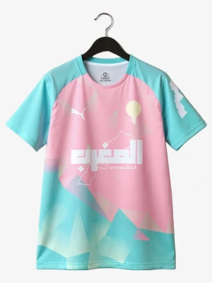 maillot-concept-maroc-edition-rose-bleu-2025-2026 studio v12 Maillot Concept Maroc Édition Rose Bleu 2025-2026