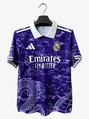 Maillot Concept Réal Madrid Dragon Édition Violet 2025-2026