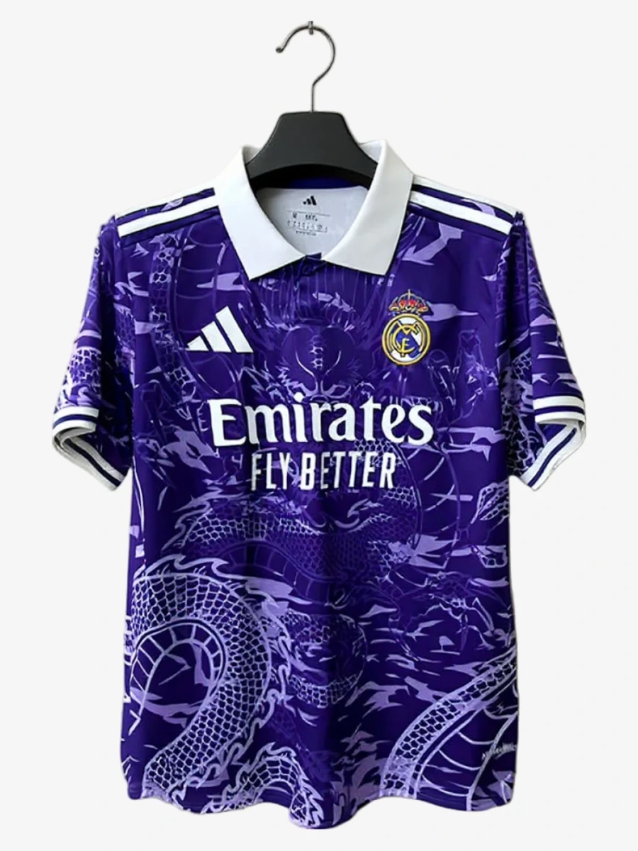 Maillot Concept Réal Madrid Dragon Édition Violet 2025-2026