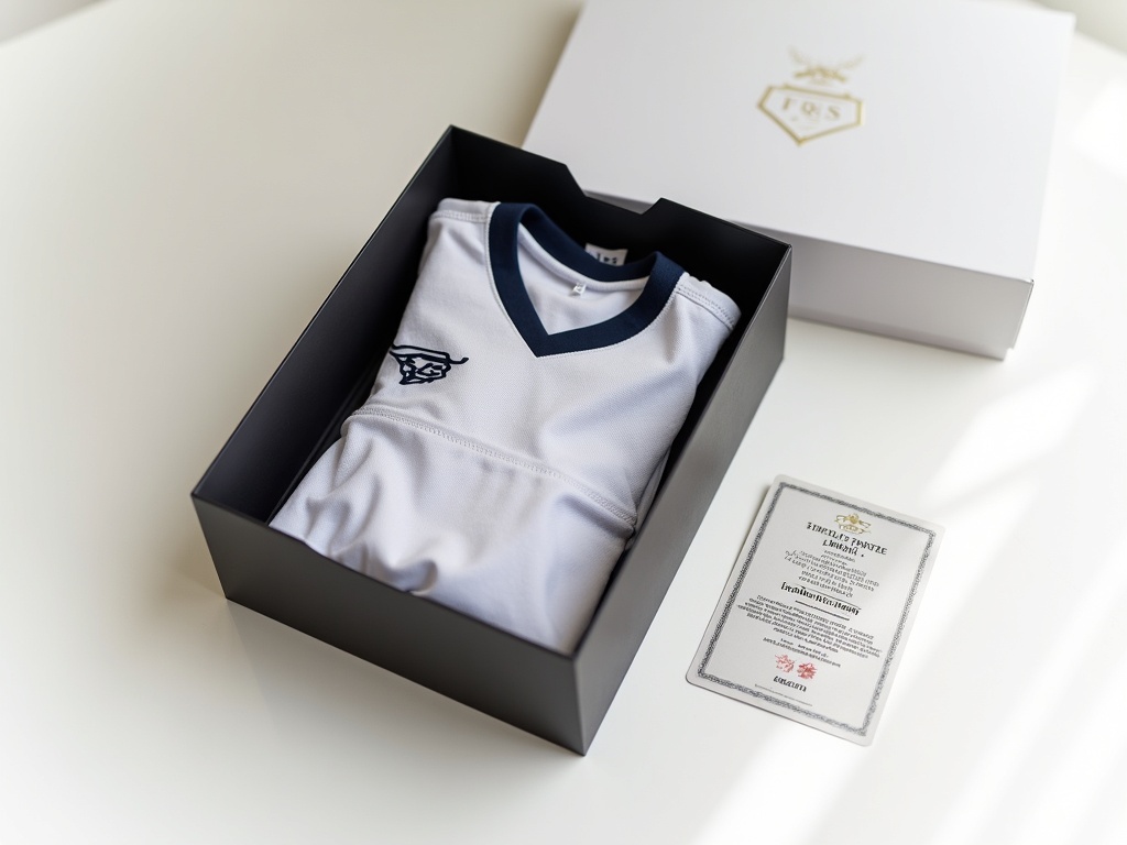 Maillot de foot édition limitée dans son emballage d'origine avec certificat d'authenticité