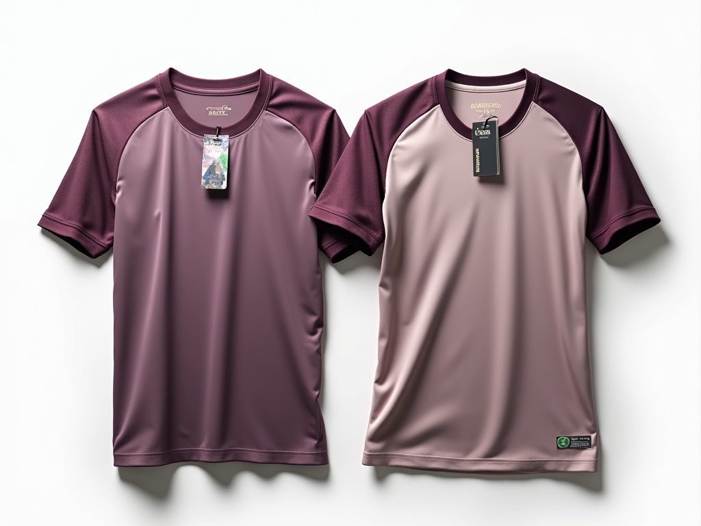 Comparaison entre un maillot de foot officiel avec étiquette holographique et un maillot sans certification