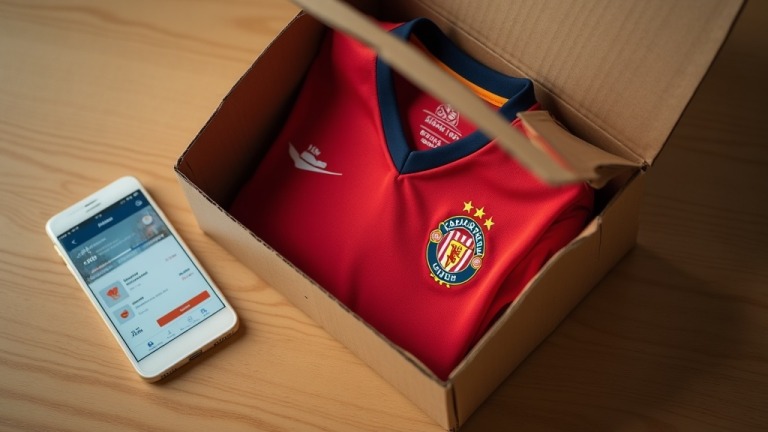 Maillot de foot livraison rapide : recevoir ton maillot en 24-48h