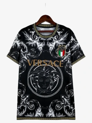 Maillot Italie Concept Noir Doré 2023 2024