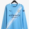 Maillot Manchester City Domicile Manches Longues 2025-2026
