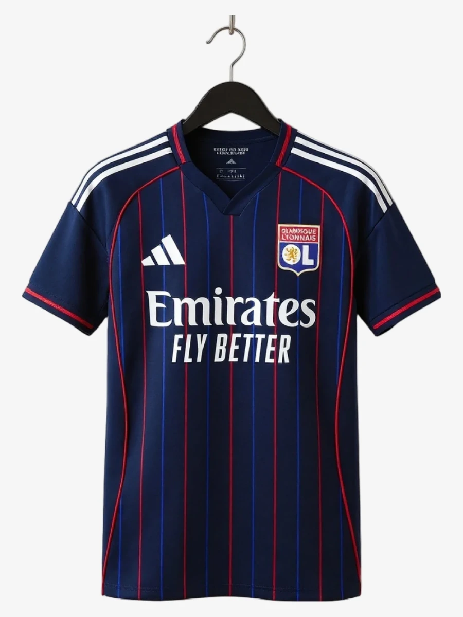 Maillot Olympique Lyonnais OL Extérieur 2025-2026