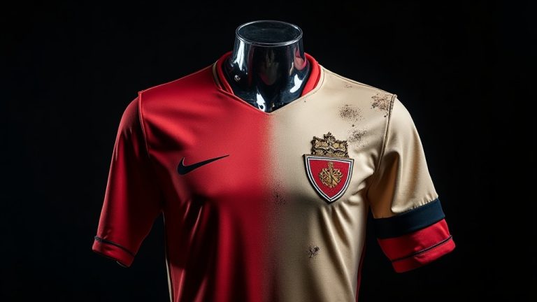 Maillot porté par un joueur : valeur, authenticité et passion du collector