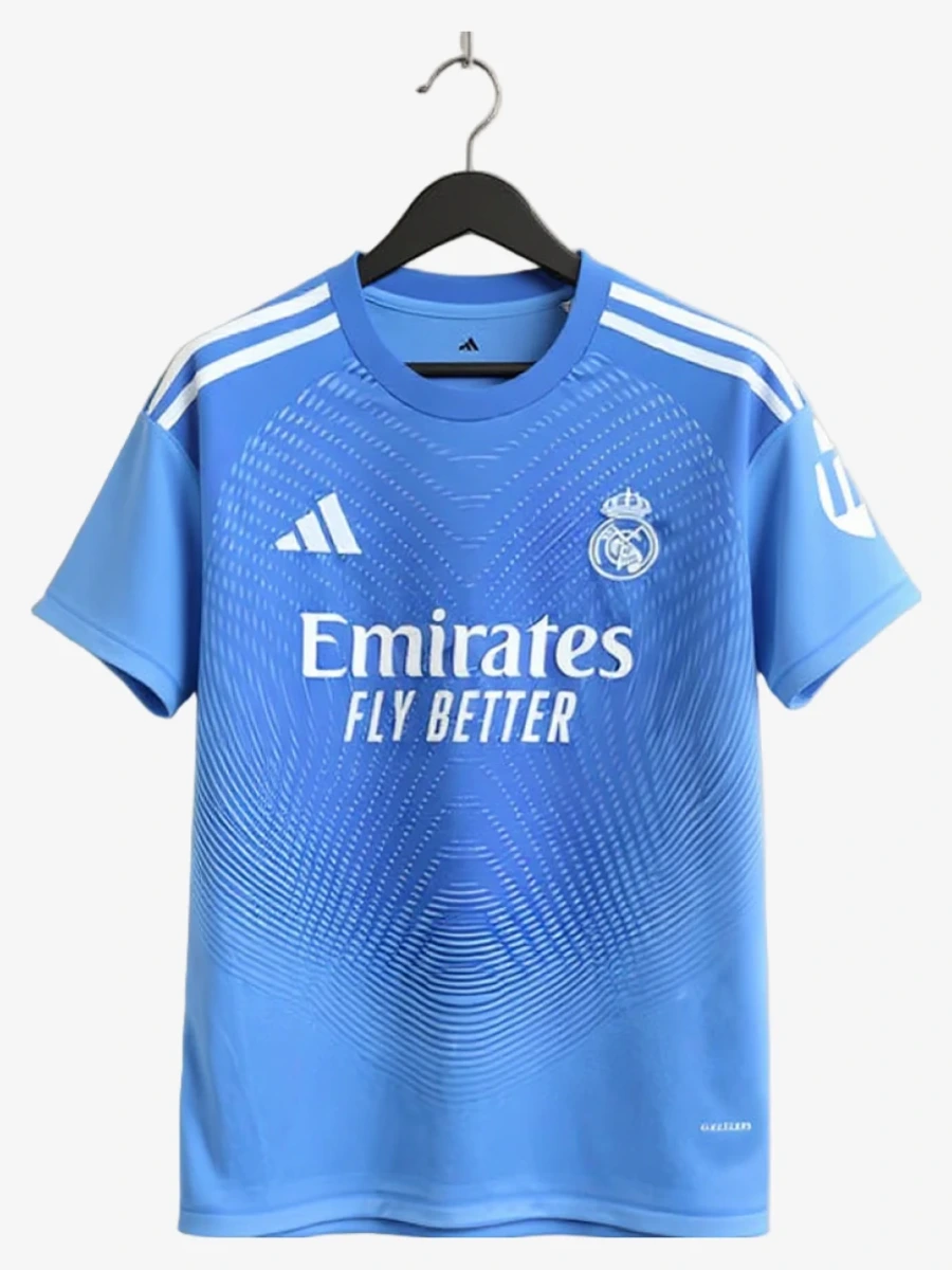 Maillot Réal Madrid Avant-Match Édition Blue 2025-2026