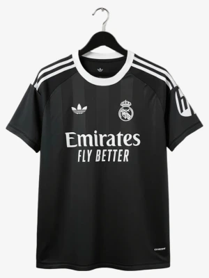 Maillot Réal Madrid Édition Gardien Noir 2025-2026