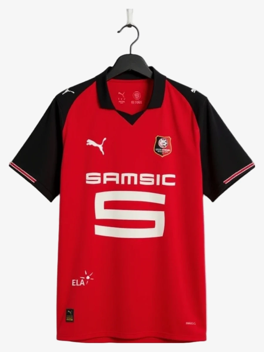 maillot-rennes-domicile-2025-2026 studio v12 Maillot Rennes Domicile 2025-2026