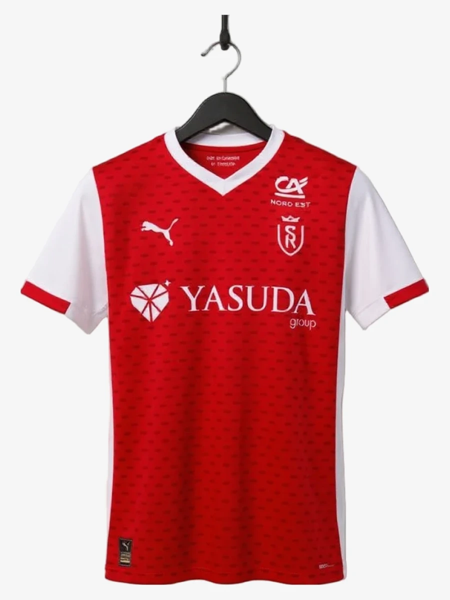 maillot-stade-de-reims-domicile-2025-2026 studio v12 Maillot Stade de Reims Domicile 2025-2026