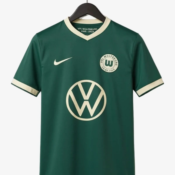 Maillot Vfl Wolfsburg Anniversaire 2025-2026