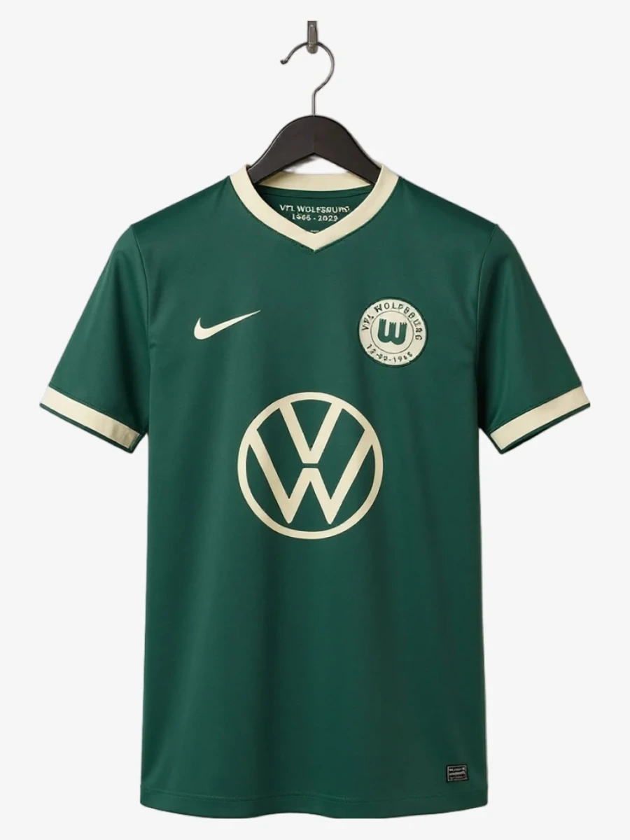 Maillot Vfl Wolfsburg Anniversaire 2025-2026