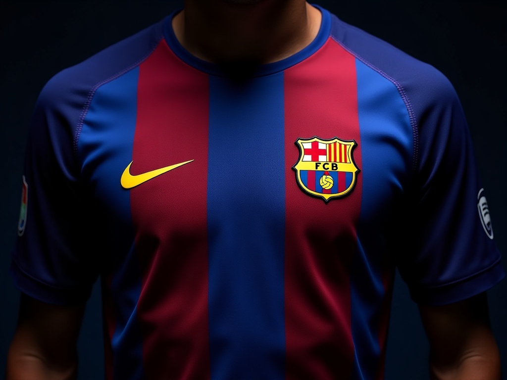 Maillot domicile FC Barcelone 2026-2027 rayures blaugrana