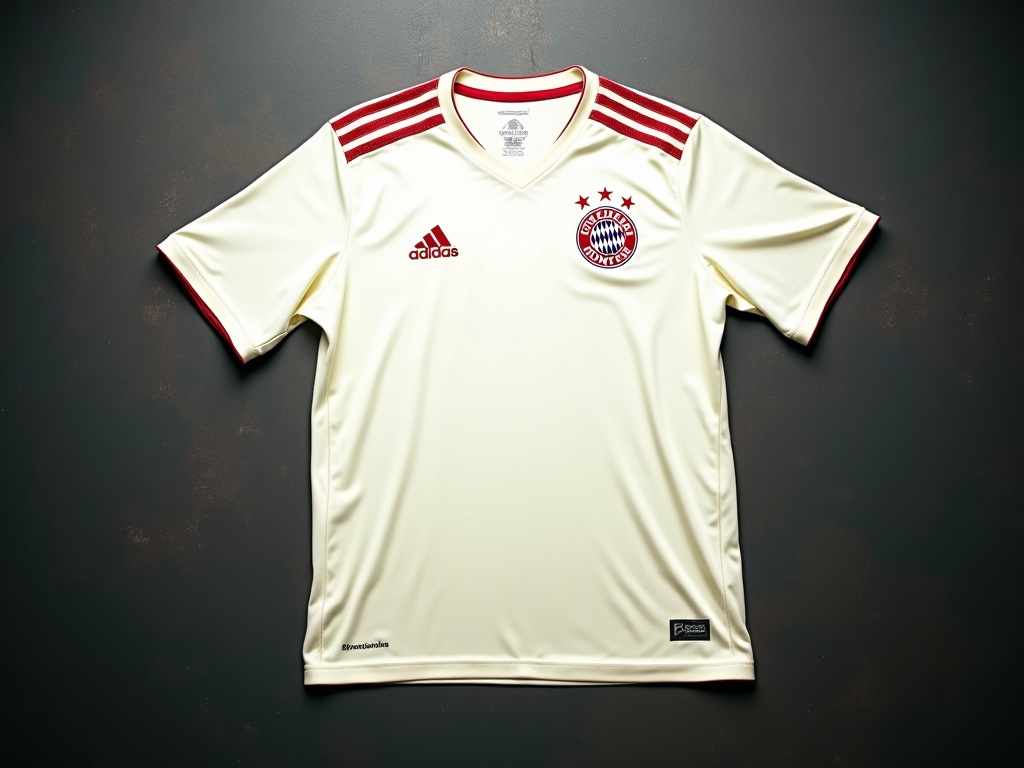 Maillot extérieur Bayern Munich 2026-2027 coloris blanc cassé crème