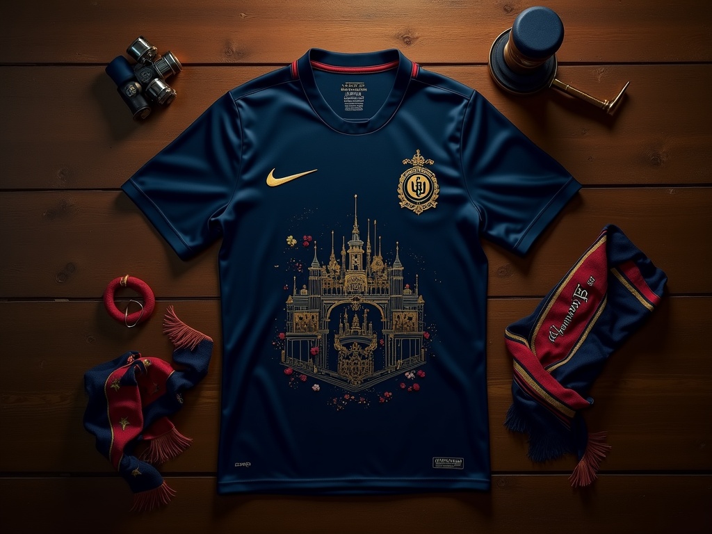 Maillot concept de foot Ligue 1 édition limitée design exclusif 2026-2027