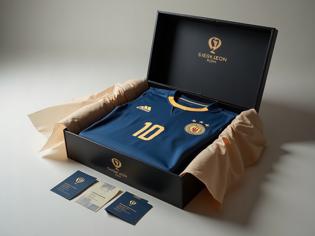Maillot de foot concept édition limitée dans sa boîte collector