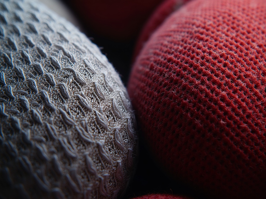 Comparaison en gros plan du tissu d'un maillot Adidas authentique et d'une contrefaçon