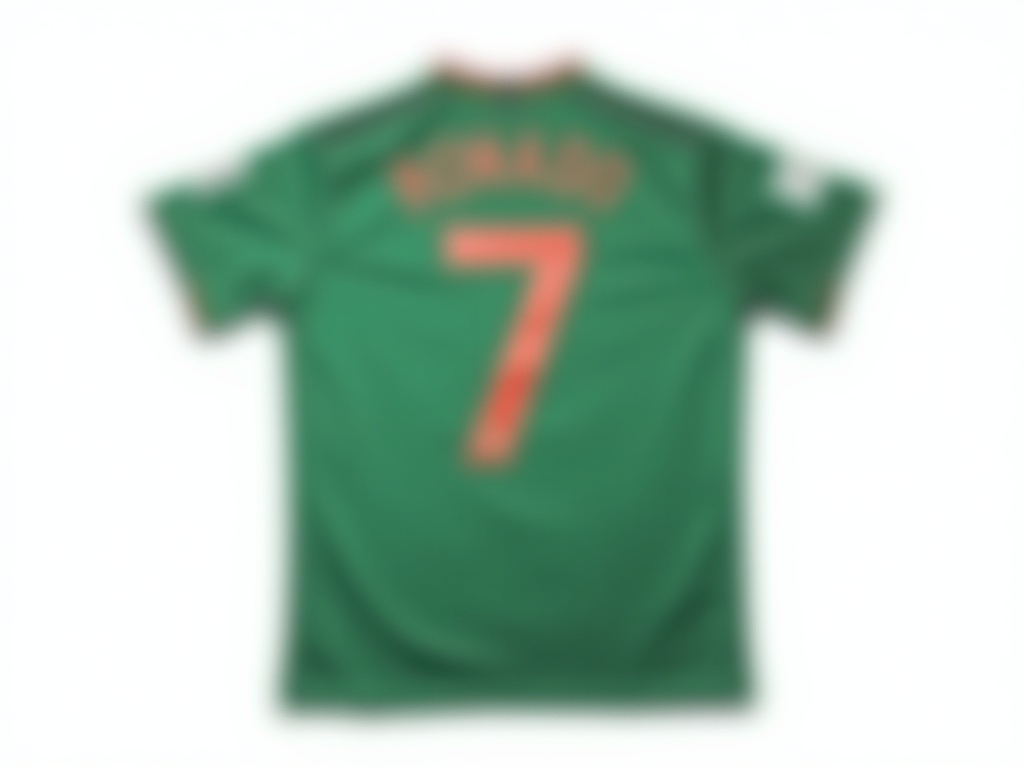 Maillot Portugal 2026 avec flocage numéro 7 Ronaldo dans le dos