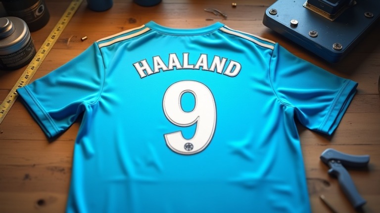 Flocage Haaland sur maillot de foot : tout ce qu'il faut savoir en 2026
