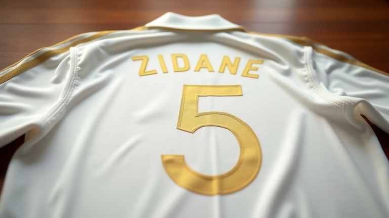 Flocage Zidane sur maillot de foot : le guide complet pour bien choisir